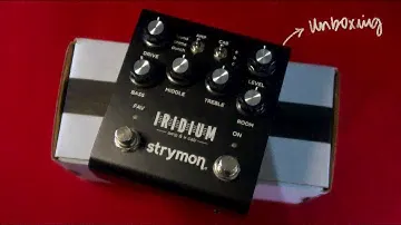 UNBOXING STRYMON IRIDIUM Amp & IR Cab Pedal