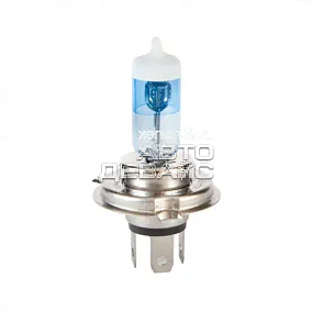 Комплект галогенных ламп MTF Iridium, цоколь H4, 12v/55w/60w-0