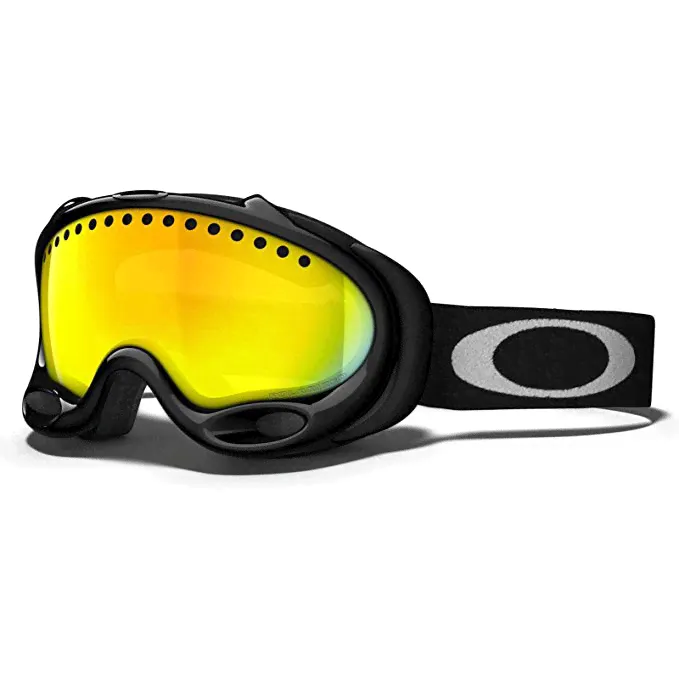 Маска Oakley A-Frame Black-White/Fire Iridium-0