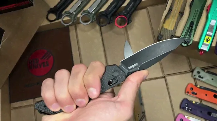 Реплика ножа Kershaw Iridium ультем и чистый карбон - обзор!
