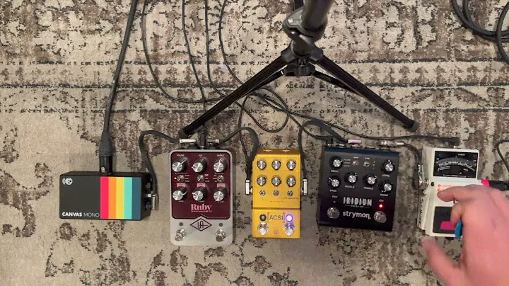 universal audio ruby vs walrus acs1 vs strymon iridium - vox amp comparisons