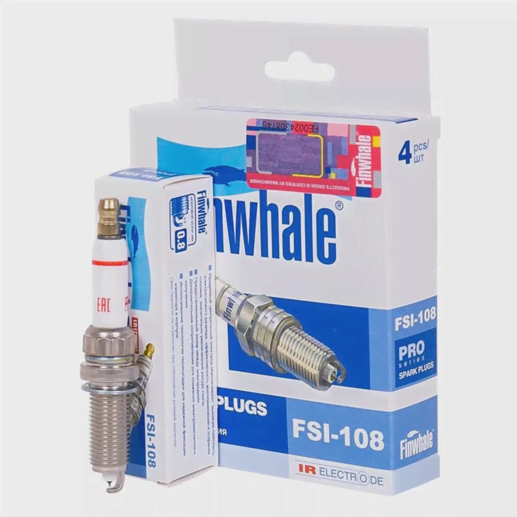 Свеча зажигания Finwhale Iridium FSI108-0