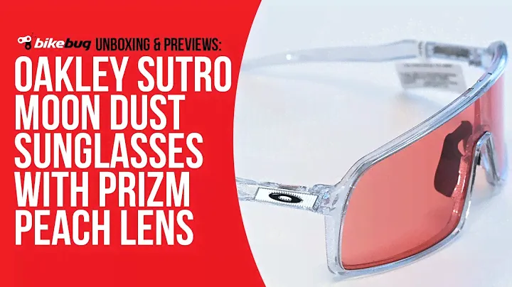 Oakley Sutro Moon Dust Sunglasses with Prizm Peach Lens