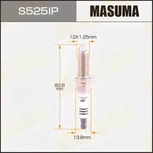 Свеча зажигания MASUMA IRIDIUM+PLATINUM (ILKAR7L11) S525IP