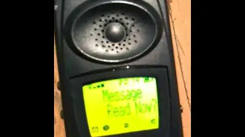 Iridium satellite phone test call - motorola 9500