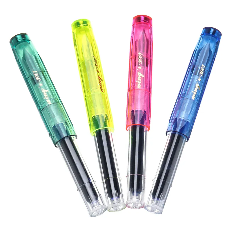 WINGSUNG 3007 Iridium Point 0.5mm Fine Nib Smooth Writing Fountain Pens For Office Kids Gifts