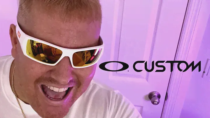 Oakley Gascan White с линзами Fire Iridium | Солнцезащитные очки Oakley на заказ