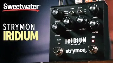 Демонстрация усилителя Strymon Iridium и ИК-педали кабины