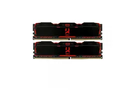 Оперативная память DDR4 SDRAM 2x8Gb PC4-24000 (3000); GoodRAM Iridium X Black (IR-X3000D464L16S/16GDC)