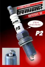 Свеча зажигания Brisk P2 Iridium Premium+. Артикул 1620