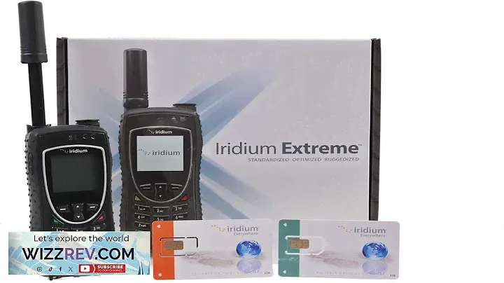 Iridium 9575 Extreme Satellite Phone with Prepaid and Postpaid SIM Cards Review