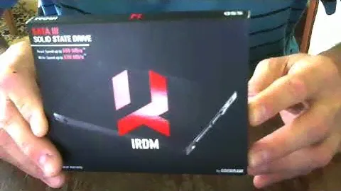 Распаковка SSD диск Goodram IRDM 120GB 2.5 SATAIII MLC из Rozetka