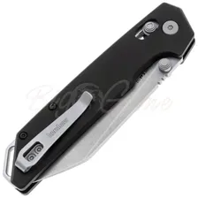 Нож складной KERSHAW Iridium Reverse Tanto сталь D2 укоять Алюминий цв. Черный