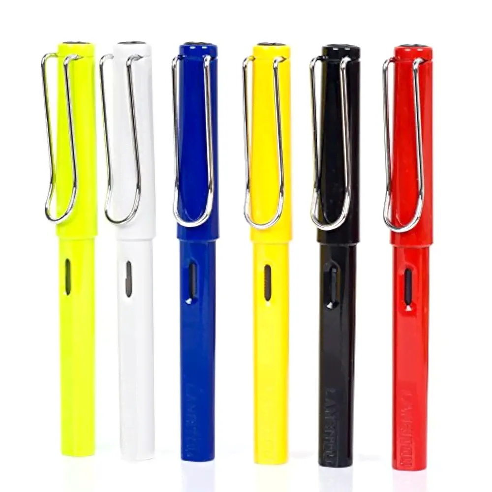 Перьевые ручки 6 lanbitou 757 Iridium Point Feder: EF Füllhalter Set von 6
