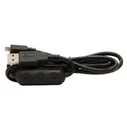 Черный кабель Ir iridium Everywhere 5м с разъемом USB-A на разъем MicroUSB для использования на открытом воздухе