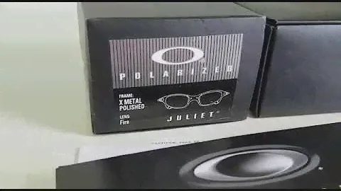 Oakley Juliet Fire Iridium Polarized