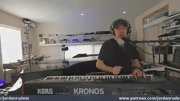 Checking out the Waldorf Iridium Synth