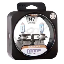 Комплект галогенных ламп H7 MTF Iridium 4100K 12V 55W (HRD1207)