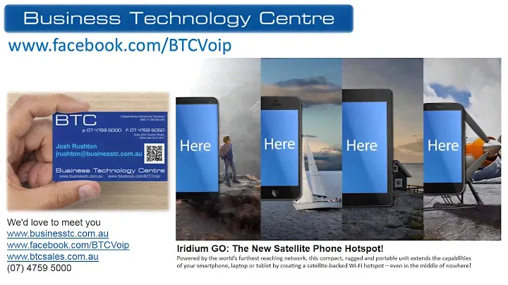 Iridium Go hotspot