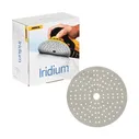 Круг шлифовальный 225мм, Р80, 24отв, 1шт, Iridium Mirka 2468002580