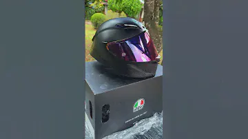 Agv pista gp rr matt carbon with iridium red visor