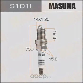Свеча зажигания IRIDIUM IRIDIUM (IK20) MASUMA-0