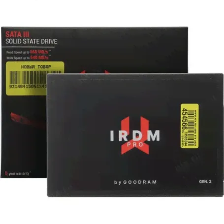 Жесткий диск SSD 256Gb Goodram IRIDIUM PRO IRP-SSDPR-S25C-256-0