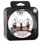 Лампы галогенные H1 (P14,5s), 12V, 55W, 4100K, IRIDIUM, MTF Light, HRD1201-3