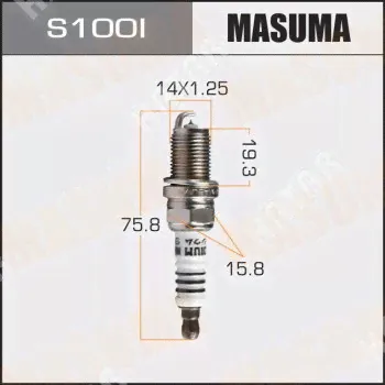 MASUMA Свеча зажигания masuma iridium ik16 S100I