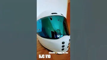 HJC Helmet V10.      Iridium Blue Shiled