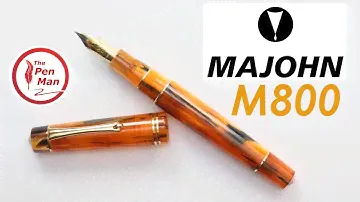 Majohn M800 / Moonman M800 Fountain Pen Review, is this pen worth the premium price?