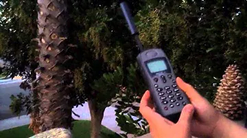 Iridium 9505A: Como hacer una llamada : NorthernAxcess