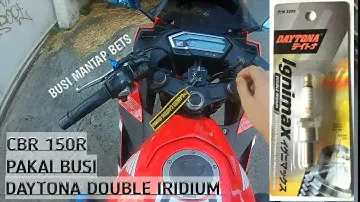 PASANG BUSI DAYTONA DOUBLE IRIDIUM DI CBR 150R