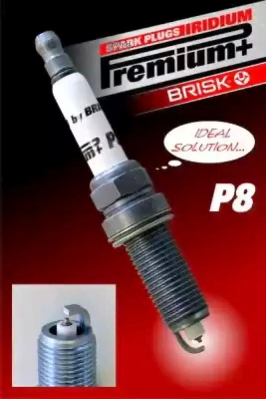 Свеча Зажигания Iridium Premium + Brisk P11 BRISK арт. P11-0