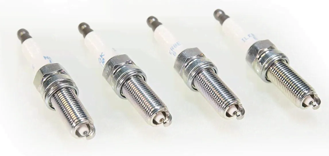 NGK Laser Iridium Spark Plugs - Full Set | 2008-2010 Mitsubishi Lancer (ILKR8E6 SET)-3