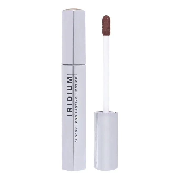 Губная помада Influence Beauty Iridium Glossy Long Lasting Lipstick 06 коричневый 3 мл-0