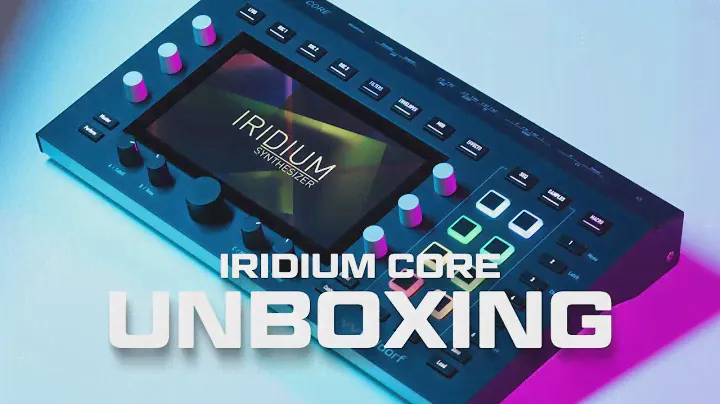 Unwrapped | Waldorf Iridium ♡ Core Synthesiser Unboxing & Factory Patch Playthrough