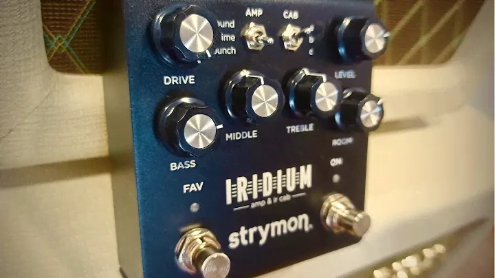 Strymon Iridium: Round Amp Model (фрагмент стрима)