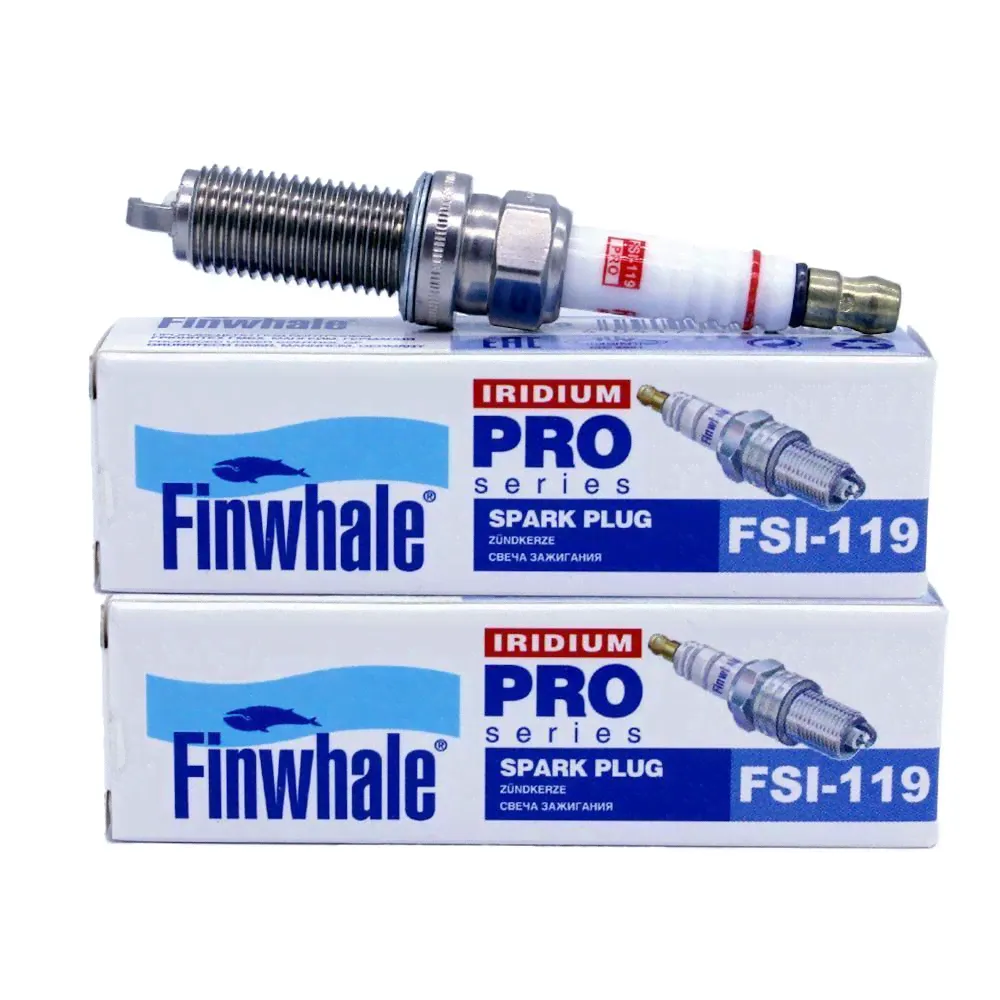 Свеча зажигания FINWHALE IRIDIUM [14 ключ / R=12мм / LR=25мм] 1шт. [FSI-119]