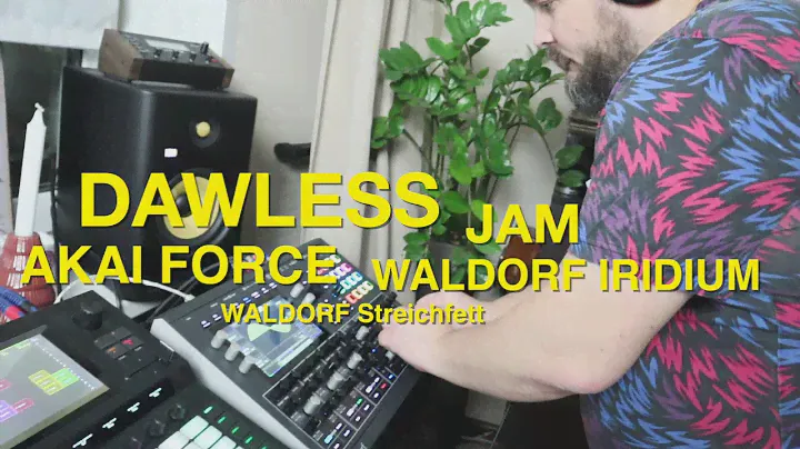 Akai Force, Waldorf Iridium, Streichfett Dawless Jam