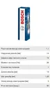 Свеча зажигания IRIDIUM BOSCH