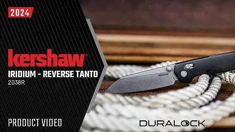 Kershaw Iridium - Reverse Tanto - Model 2038R
