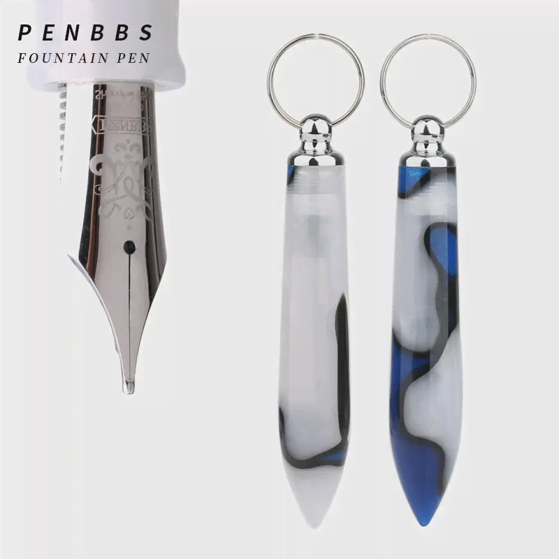 Набор перьевых ручек Penbbs 353, акрил, яркая точка, круглая шлифовка, f, точка m, замена iridium point extra fine-0