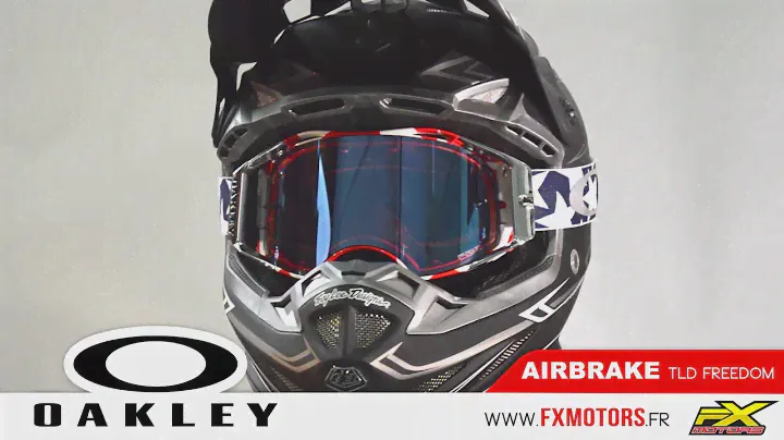 Oakley Airbrake Troy Lee Designs Freedom Prizm 2018