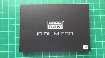 GOODRAM Iridium Pro 240GB unboxing and benchmarks