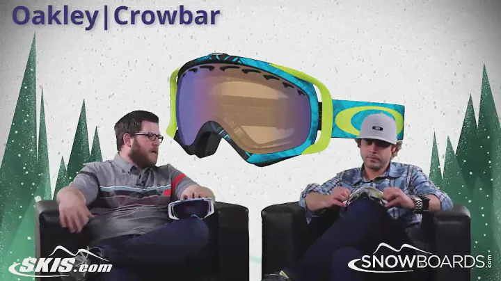 2015 Oakley Crowbar Goggle Overview by SkisDOTcom and SnowboardsDOTcom