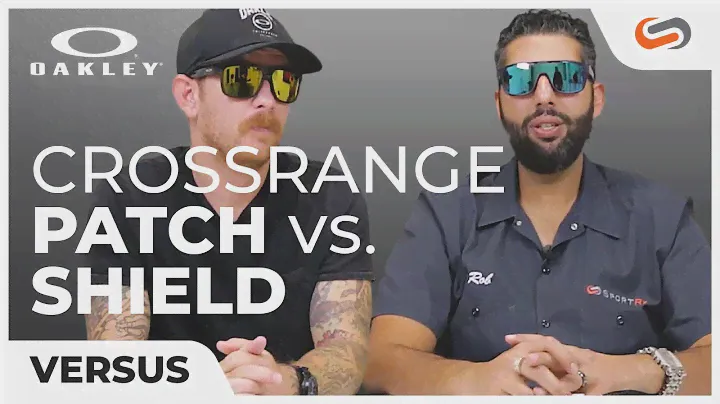 Нашивка Oakley Crossrange против щита Crossrange | СпортRx