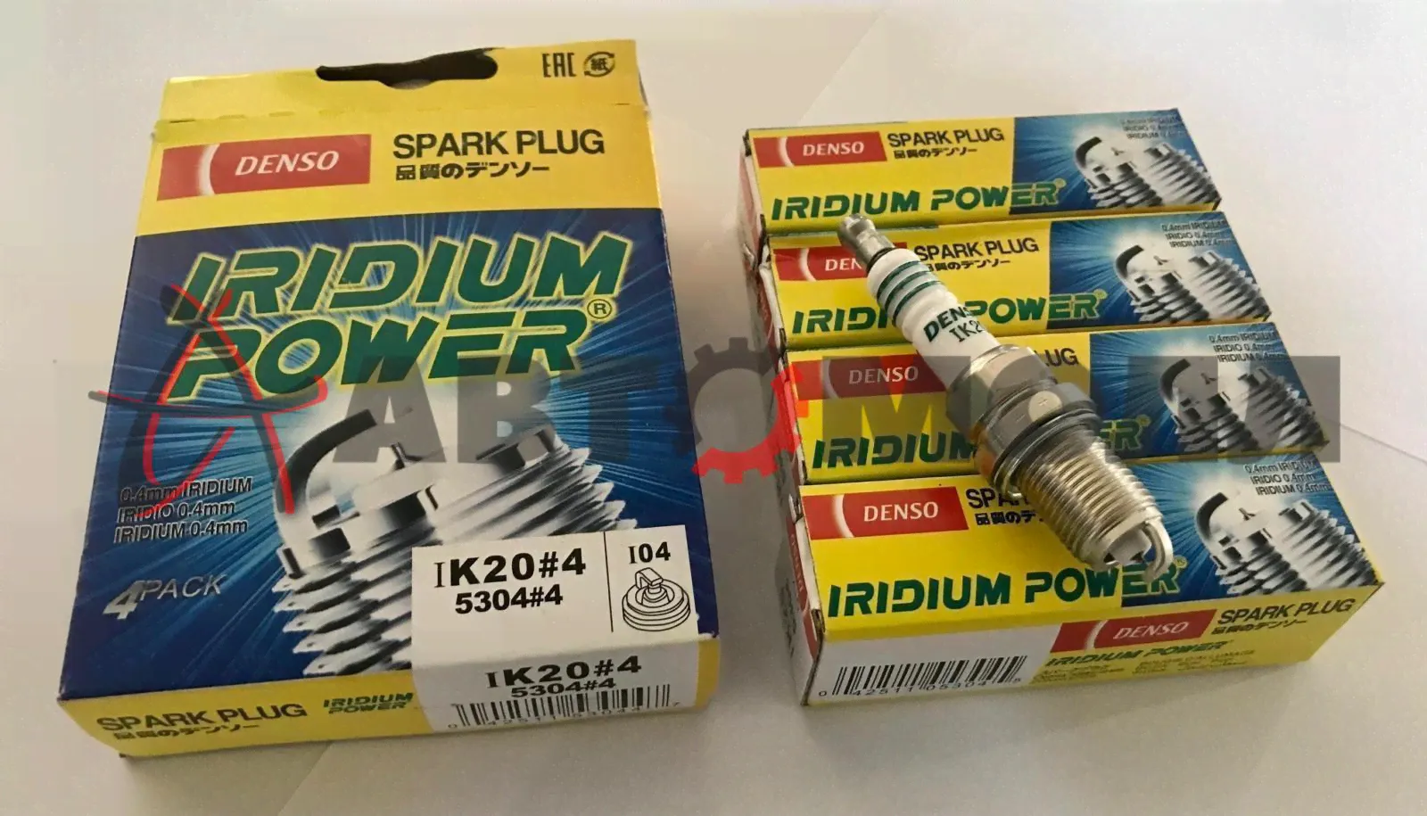 Свеча зажигания Denso Iridium Power IK20 5304 1/3MZFE #UZFE 2AZFXE 2ZZGE-0
