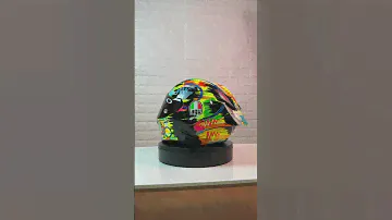 360 Degree Rotation View of AGV Pista GPRR Winter Test 2019 Valentino Rossi | My Helmet Collection