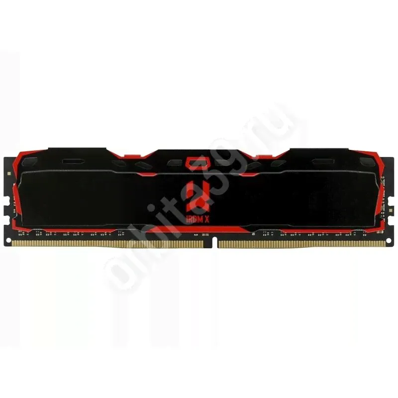 Память DDR4 8Gb 3000MHz GOODRAM Iridium Black с радиатором IR-X3000D464L16S/8G(IR-X3000D464L17S/8G